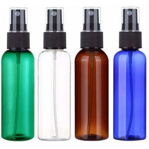 Flacon pulvérisateur en plastique PET de luxe, ambre, blanc, noir, vert, bleu, avec bouchon, 30 ml, 60 ml, 100 ml, 150 ml, 250 ml, 300 ml, 500 ml - Product Image 1