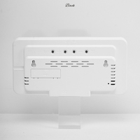Horloge de bureau numérique LED multifonctionnelle, affichage de la température, calendrier hebdomadaire, réveil numérique de table, horloge murale Reloj De Pared