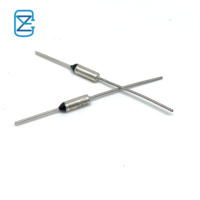 Fusible thermique OTCO personnalisable 70~250°C, 15A 250VAC, type organique, haute capacité de coupure, fusible thermique métallique