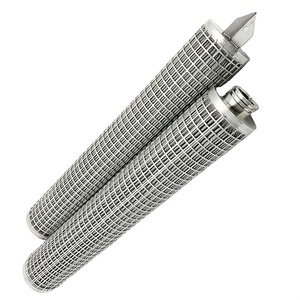 Lianda tùy chỉnh kích thước kim loại lọc kim loại nến lọc 10 20 30 40 inch lưới 316L thép không gỉ xếp li lưới lọc các yếu tố - Product Image 2