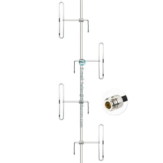 Long Range VHF 136-174mhz Outdoor Dipole Omni Directional Base Station Alloy Yagi Antenna