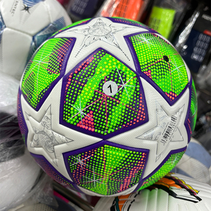 2026 nuevo estilo de fútbol, precio de fábrica barato, tamaño 5, logotipo personalizado de Unión térmica de PU, partido de fútbol oficial sin costuras de alta calidad - Product Image 2