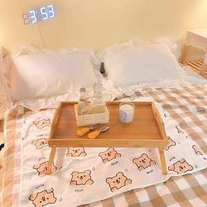 <b>Bamboo</b> Folding <b>Table</b> 50x30cm Rectangular Foldable Dining <b>Table</b> For Bedroom Or Office Use - Product Image 3