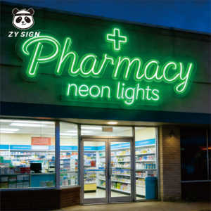 Insegna <span class=keywords><strong>LED</strong></span> per Farmacia Personalizzata, Design in Acrilico, Illuminazione al <span class=keywords><strong>Neon</strong></span>, Resistente alle Intemperie per Esterni - Product Image 3