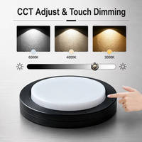 Éclairage de comptoir à intensité variable CCT, lampe de lecture intérieure pour caravane, camping-car, lumière tactile à intensité variable pour camping-car