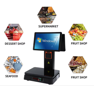 Android Touch Dual-Screen Gewichts- und Kassensystem mit Touchscreen All-in-One Elektronische Waage - Product Image 5
