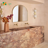 Prix d'usine MT STONE, dalle de marbre Calcutta Gold d'Italie pour panneau mural intérieur, îlot de cuisine, comptoir, carrelage de sol, meuble-lavabo