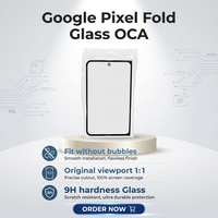 Verre OCA pour Google Pixel Fold – Remplacement d'écran avec OCA préinstallé – Vente en gros directe usine – Verre extérieur