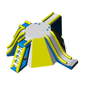 Station de jeux aquatiques gonflables commerciales |   Équipement de parc <span class=keywords><strong>aquatique</strong></span> modulaire tout-en-un pour la location et les parcs aquatiques - Product Image 4