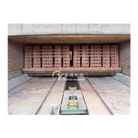 Ligne de production de briques d'argile à haute productivité automatique avec four tunnel PLC, extrudeuse sous vide (acier à haute teneur en manganèse), multi-tension