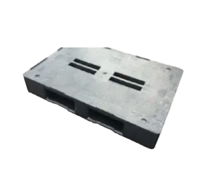 Venta al por mayor de alta densidad de exportación de 4 vías de carga dinámica 1,5 T TOMA PALETE paletas de plástico para almacén - Product Image 1