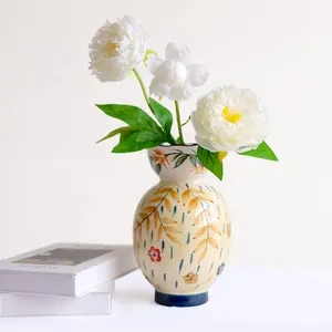 新到派对花店花卉设计葫芦大复古陶瓷花瓶家居装饰