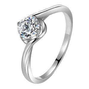 Baguette Glace Pilée Lien Cubain Mossanite Mens Eternity Band 14k Plaqué Or Bague Hip Hop En Argent Sterling Pour Hommes - Product Image 1