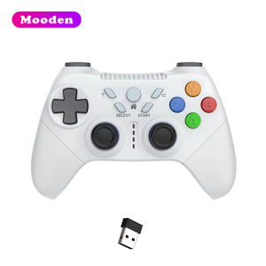 P6 2,4G WirelessController ABS Joystick Gamapad Vibration Motor Gaming Compatible con PC P4 P3 Teléfono móvil - Product Image 1