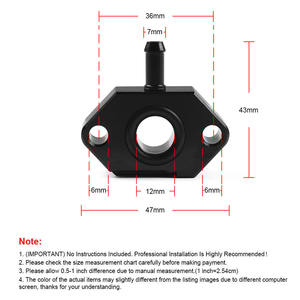 Adaptador de Sensor de Vacío para Turbocompresor Automotriz, Piezas Eléctricas y Electrónicas de Ajuste del Motor Volkswagen Audi 1.4T EA111, Duradero - Product Image 5