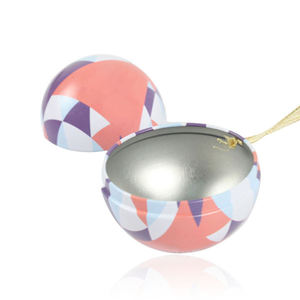 Boîtes en étain pour boules <span class=keywords><strong>de</strong></span> Noël, boîtes en métal pour boules <span class=keywords><strong>de</strong></span> chocolat, emballage pour décorations d'arbre <span class=keywords><strong>de</strong></span> Noël, directement <span class=keywords><strong>de</strong></span> l'usine - Product Image 6