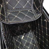 Boîtier supérieur latéral de moto ABS 28L Boîtier supérieur de coffre de conception démontée étanche