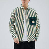 Nouveau modèle Camisa Masculina à manches longues pour hommes, chemises coréennes minces formelles et décontractées, vente en gros de chemises habillées pour hommes/