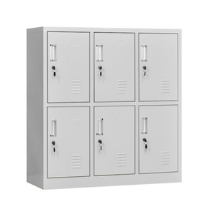 Armario de almacenamiento de metal para gimnasio, casillero personalizado de 6 y 15 puertas, precio barato para el personal de la escuela - Product Image 5