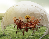 Tente de jardin pliable et amovible, maison igloo, dôme pour Restaurant, offre spéciale