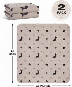 Augenstern แผ่นรองฉี่สุนัขใช้ซ้ำได้แผ่นรองลังสัตว์เลี้ยงกันลื่นแผ่นรองห้องน้ำสุนัขดูดซับปัสสาวะ - Product Image 2