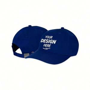 High Quality Custom Unstructured Dad Hat Embroidered Logo Baseball Cap Available in Custom Colors - Product Image 1
