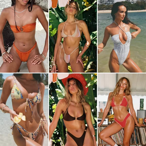 Vêtements d'occasion pour femmes en gros : Maillots de bain d'été, Balles de vêtements usagés, Mode estivale, Marque de fabricant en gros - Product Image 1