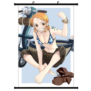 50 Designs 60*90cm Affiches murales d'anime One Piece <span class=keywords><strong>Wanted</strong></span>, Affiches de personnages de dessin animé Zoro Sanji Nami, Affiches de femmes sexy, Affiches en tissu, Affiches déroulantes - Product Image 4