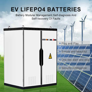 Powmax 100KW LiFePO4 Inversor Solar Híbrido Sistema de Almacenamiento de Energía Todo en Uno Gabinete IP54 Comercial Industrial Conexión a Red Eléctrica - Product Image 3