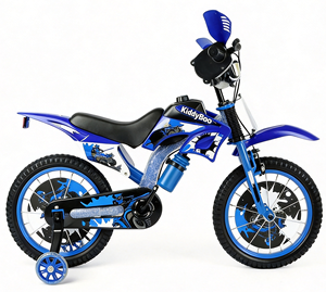 Expédition rapide, Vélo enfant moto multicolore très populaire avec roues stabilisatrices pour enfants, sports, 12, 14, 16, <span class=keywords><strong>18</strong></span>, 20 pouces - Product Image 4