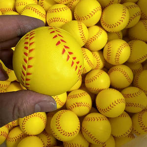 Palle da <span class=keywords><strong>Baseball</strong></span> in Schiuma per Allenamento Sicuro di Lancio, Presa e Battuta, Palle Morbide per Principianti - Product Image 2