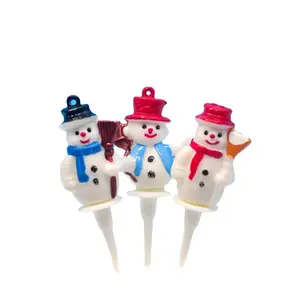 2024 Noël colle douce gâteau décoration plug-in Santa bonhomme de neige petit arbre cerf ange poupée gâteau décoration décoration