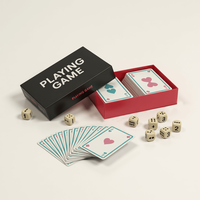 Boîte de papier rigide de cadeau de carte de jeu d'éducation magnétique recyclable boîtes d'emballage de cartes de jeu faites sur commande avec le logo