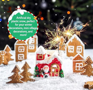 Artificial Snow Flakes Fluffy PE Material for Christmas <strong>Winter</strong> <strong>Decoration</strong> - Product Image 5