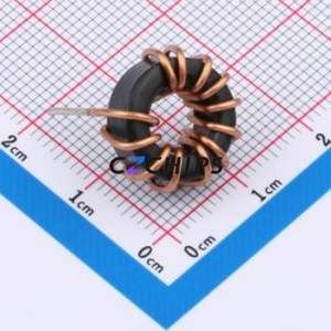 XR050125T100M-H ตัวเหนี่ยวนำแบบวงแหวนสี / ตัวเหนี่ยวนำแบบ Through-Hole (THT) ขนาด 6.7x14.9 มม. 10uH 10% 5A - Product Image 2