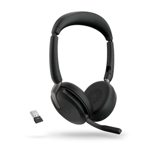 Auriculares Estéreo Inalámbricos <span class=keywords><strong>Jabra</strong></span> Evolve2 65 Flex, Bluetooth 5.2, Tecnología de Voz Clara con Cancelación de Ruido - Product Image 1