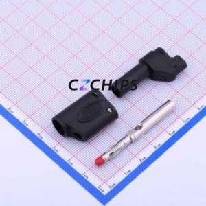 25.502.2 Banana Plug / Alligator Clip Connector ( Connector Type: Banana Plug )( Rated Voltage: 600V )( Rated Current: 32A ) - Product Image 2