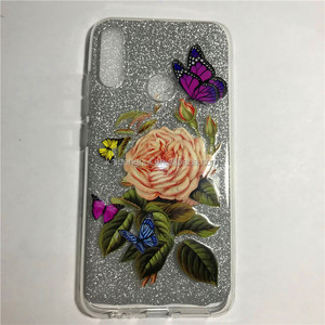 Funda protectora brillante para teléfono Itel <span class=keywords><strong>A33</strong></span>, funda <span class=keywords><strong>de</strong></span> teléfono con estampado <span class=keywords><strong>de</strong></span> brillos 2 en 1, estilo Popular - Product Image 4