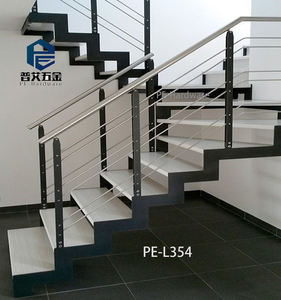 רשת מתכת מתכת מעקה נירוסטה עגול צינור פוסט גן מעקה גדר מרפסת חיצונית גדר לשחק רכבת חצר - Product Image 3