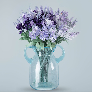 New Artificial <strong>Lavender</strong> <strong>Flower</strong> Bouquet 10 Heads Purple White <strong>Lavender</strong> Silk <strong>Flowers</strong> <strong>Bulk</strong> for Wedding Backdrop Home Decoration - Product Image 3