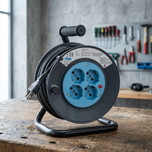 สายไฟและสายต่อพ่วง FERVI A010 25 เมตร 3x1.5 มม. ผลิตภัณฑ์ Avvolgicavo - Product Image 3