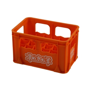 กล่องเครื่องดื่มพลาสติกแบบมีรูระบายอากาศ ปรับแต่งสีได้ บรรจุขวดได้ 24 ขวด วางซ้อนกันได้ กล่องเก็บเบียร์แบบมีช่องระบายอากาศ กล่องเก็บของพิเศษสำหรับร้านอาหารและบาร์ - Product Image 2