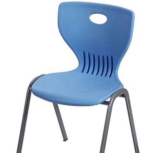 Silla de aprendizaje para niños, silla escolar de plástico verde con patas de metal, silla de escritorio para estudiantes de 3 a 18 años - Product Image 2
