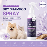 Shampoo pour animaux de compagnie personnalisé, extrait de plantes naturelles, sans parfum, sans alcool, lissant, pour un pelage moelleux, nettoyage en profondeur, soin doux pour chien et chat, OEM