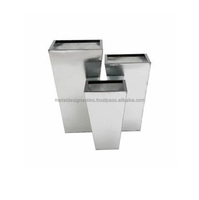 Support de plante en métal moderne de haute qualité fait à la main pour l'intérieur et l'extérieur, vase de sol en fer, pot de fleurs décoratif pour la maison, couleurs personnalisées