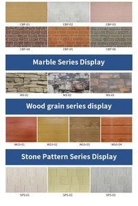 Panneaux muraux en faux briques, panneaux sandwich en mousse EPS, bardage métallique <span class=keywords><strong>décoratif</strong></span>, isolation ignifuge pour maison - Product Image 6