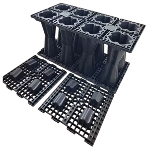Réservoirs d'atténuation de charges élevées, résistance à la compression de 60T, drainage des parkings et des routes, fourniture d'usine - Product Image 4