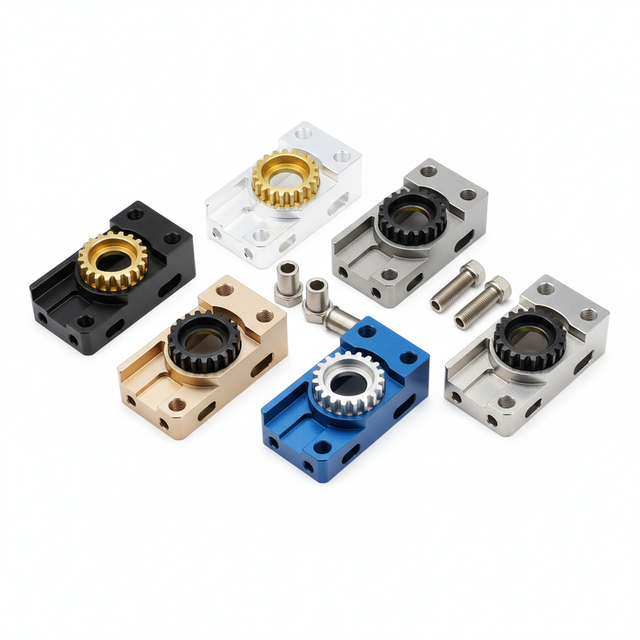 High-Precision Custom CNC Machining Aluminum Robot Motor Mounting Bracket for Industrial Automation Servo Systems