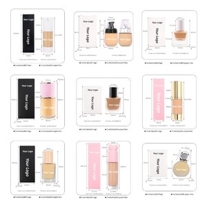 Créez Votre Propre Marque de Maquillage, Fond de Teint Liquide Super Couvrant pour Jeunes Filles - Product Image 5