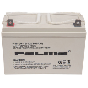 Batterie au plomb-acide AGM solaire gel à cycle profond 12V 100Ah pour système solaire, onduleur et voiturettes de <span class=keywords><strong>golf</strong></span>, vente en gros de nouvelles énergies - Product Image 1